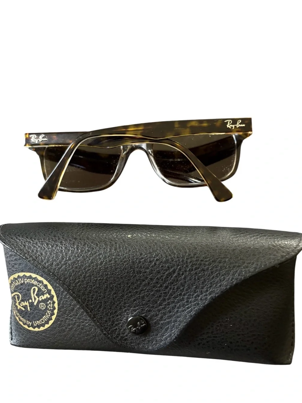 RAY-BAN Sports Wrap RB5286 5082 Brown Gold Sunglass/Glass FRAMES 51-18-135